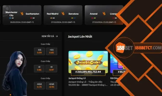 Jackpot Lớn Nhất Tại 188Bet – Nơi Bật Mí Các Con Số Khủng, Thưởng Lớn 10 Khi chơi cược tại 188Bet anh em có cơ hội nhận được Jackpot lớn nhất